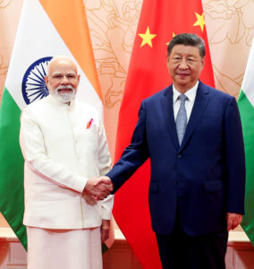 PM Modi holds a bilateral meeting with Chinese President Xi Jinping in Tianjin, China