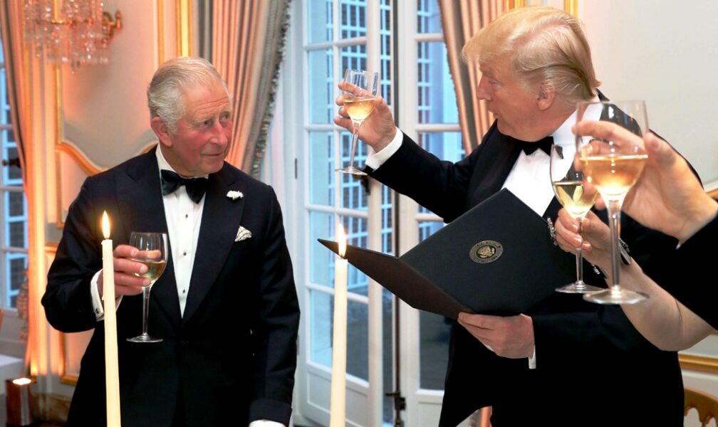 Trump Britain Royals