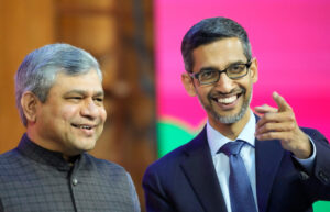 Sundar Pichai,Ashwini Vaishnaw