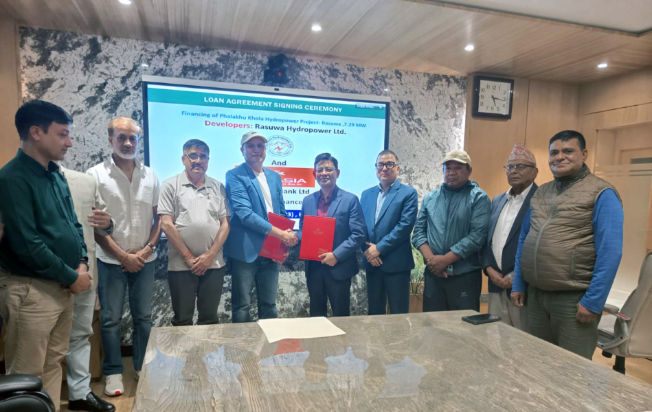 PR on Financing on Phalakhu Khola Hydropower Project-photo