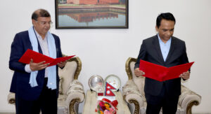 PR on Appointment of Chairman Ashok Agrawal-Photo