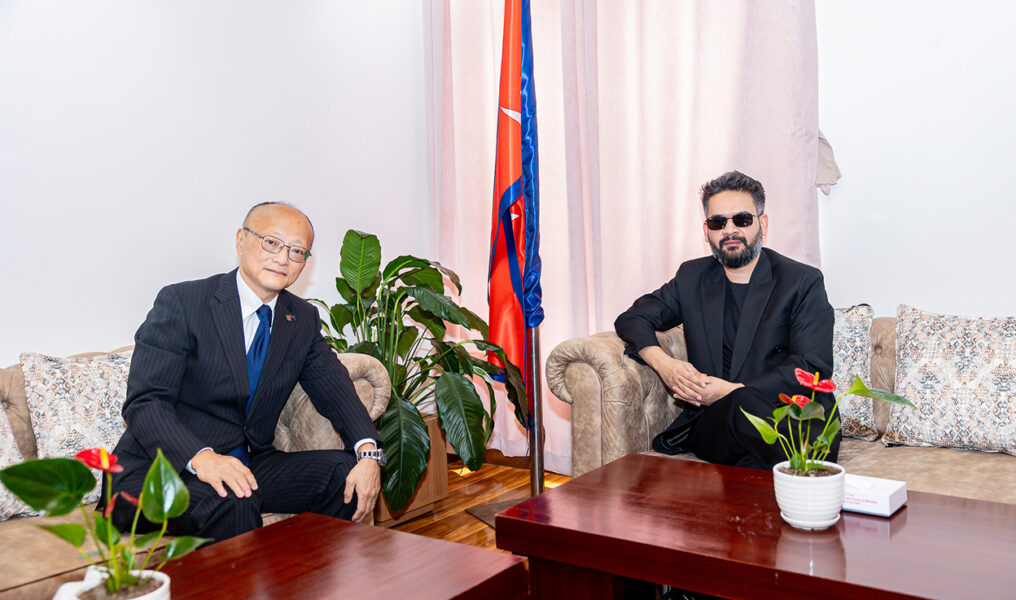 Nepal-PM-Balen-Shah-and-Masato-Kanda