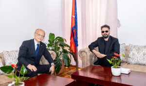 Nepal-PM-Balen-Shah-and-Masato-Kanda