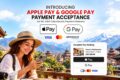 PR on the availability of Apple Pay and Google Pay payment acceptance in Nepal